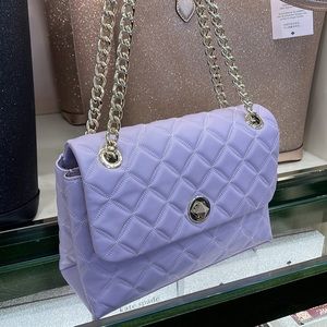 Kate Spade Natalia Medium Flap Shoulder Bag
Lilac Frost